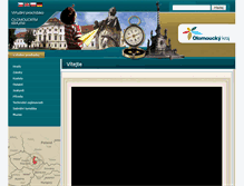 Tablet Screenshot of olomoucky-kraj.com
